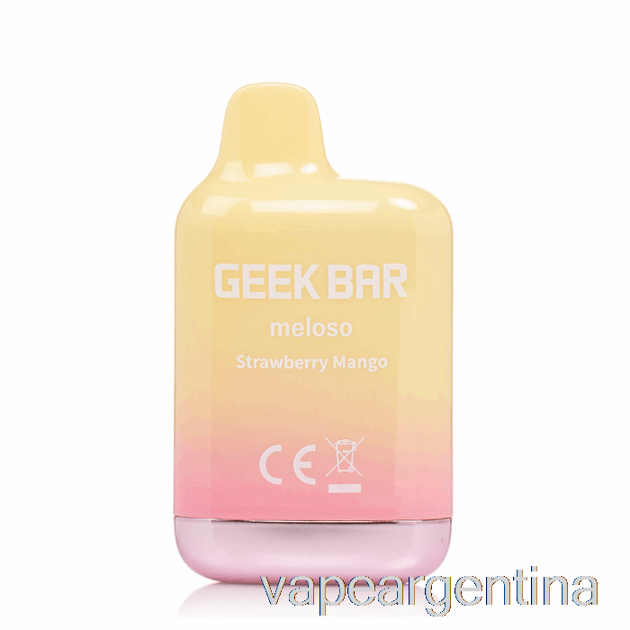 Geek Bar Meloso Mini 1500 Vape Desechable Mango Fresa Descartable